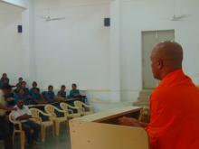 Sri Sri Sri Nirmalanandanatha Swamiji Visited to B.Ed. College